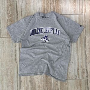 Russell-athletic Men's Purple and Grey T-shirt